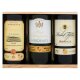 3 x 0,75-l-Flasche Weinpaket Bordeaux mit Holzkiste