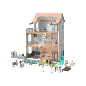 lupilu® XXL-Puppenhaus - B-Ware Transportschaden Kosmetisch