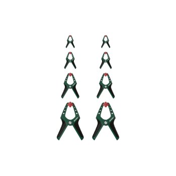 PARKSIDE® Spannzwingen-Set, mit materialschonenden Spannbacken (8 tlg.) - B-Ware neuwertig