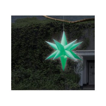 LIVARNO home Selbstaufblasende LED-Weihnachtsfiguren XXL (Weihnachtsstern) - B-Ware neuwertig