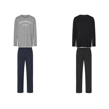 esmara Men Herren Pyjama, mit Eingrifftaschen - B-Ware