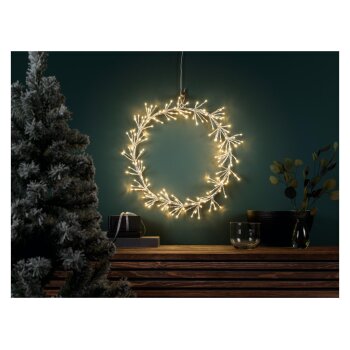 LIVARNO home LED-Dekokranz / LED-Dekostern - B-Ware