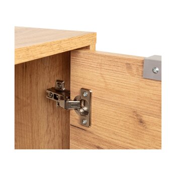 LIVARNO home Kommode »Verona«, in hochwertiger Wotan-Eiche-Nachbildung - B-Ware