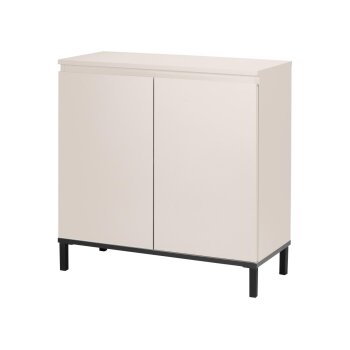 LIVARNO® Kommode, mit 2 Türen, kaschmirgrau -...