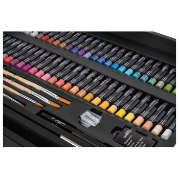 crelando® Malkoffer, 174-teilig - B-Ware