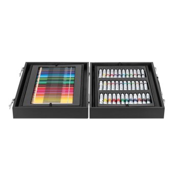 crelando® Malkoffer, 174-teilig - B-Ware