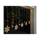 LIVARNO home Lichtvorhang, mit 130 LEDs, Schneeflocken - B-Ware neuwertig