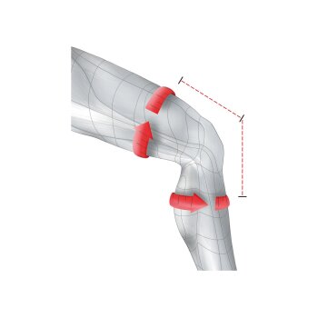 sensiplast® Kniegelenkbandage (S) - B-Ware sehr gut