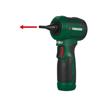 PARKSIDE® 12 V 3in1 Akku-Universal-Kleingebläse »PAUKGB A1«, mit Akku und Ladegerät - B-Ware gut