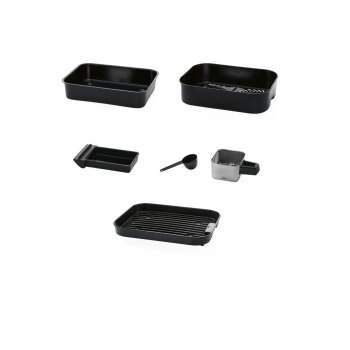 SILVERCREST® KITCHEN TOOLS Heißluftfritteuse mit Grill- und Räucherfunktion »SHLFS 2200 A1«, 2200 W, 3,8 l - B-Ware