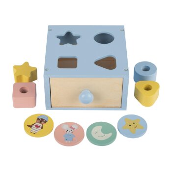 lupilu® Holz Spiel- und Lernboxen - B-Ware