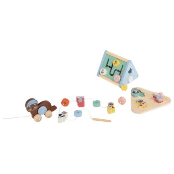 lupilu® Holz Spiel- und Lernboxen - B-Ware