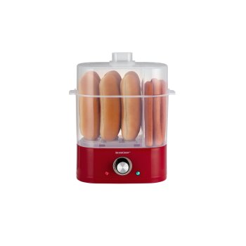 SILVERCREST® KITCHEN TOOLS 2-in-1 Hotdog-Maker und Eierkocher, mit Messbecher und Eierstecher - B-Ware