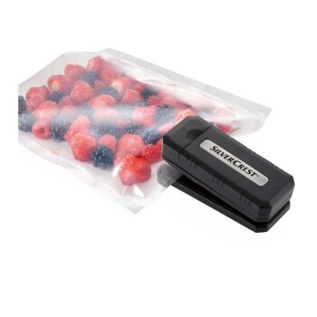 SILVERCREST® KITCHEN TOOLS Mini-Folienschweißgerät, mit integriertem Messer - B-Ware