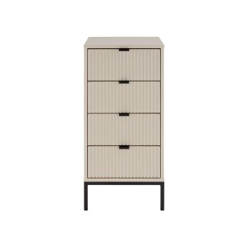 LIVARNO home Kommode, mit Lamellenoptik - B-Ware