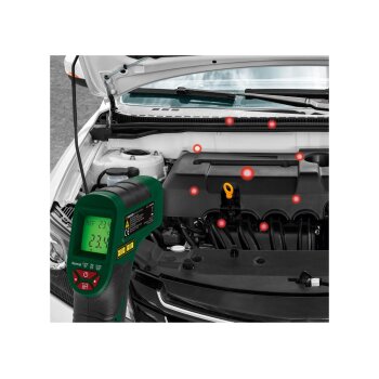 PARKSIDE® Infrarot-Temperaturmessgerät »PTI 380 C2«, mit farbiger Anzeige und Hinweiston - B-Ware