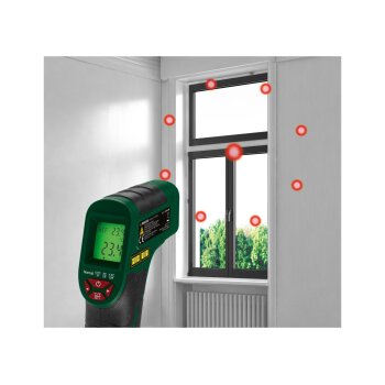 PARKSIDE® Infrarot-Temperaturmessgerät »PTI 380 C2«, mit farbiger Anzeige und Hinweiston - B-Ware