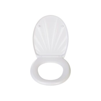 LIVARNO home Duroplast-WC-Sitz, im Muschel-Design - B-Ware