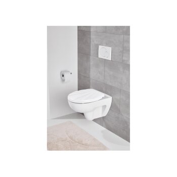 LIVARNO home Duroplast-WC-Sitz, im Muschel-Design - B-Ware