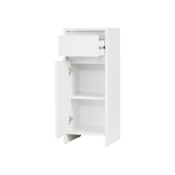 LIVARNO home Seitenschrank Oslo, mit Tür und Schublade, weiß - B-Ware