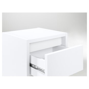 LIVARNO home Seitenschrank Oslo, mit Tür und Schublade, weiß - B-Ware