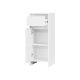 LIVARNO home Seitenschrank Oslo, mit Tür und Schublade, weiß - B-Ware