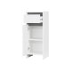 LIVARNO home Seitenschrank Oslo, mit Tür und Schublade, weiß - B-Ware