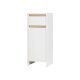 LIVARNO home Seitenschrank Oslo, mit Tür und Schublade, weiß - B-Ware