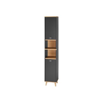 LIVARNO home Hochschrank »Corfu«, mit 2 offenen Ablagefächern und Türen - B-Ware