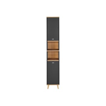LIVARNO home Hochschrank »Corfu«, mit 2 offenen Ablagefächern und Türen - B-Ware
