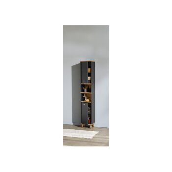 LIVARNO home Hochschrank »Corfu«, mit 2 offenen Ablagefächern und Türen - B-Ware