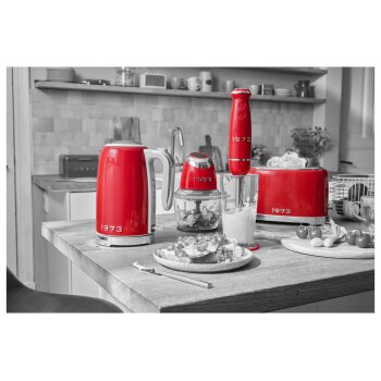 SILVERCREST® Stabmixer-Set »Retro 1973 SSMSR 600 A1« (Rot) - B-Ware sehr gut