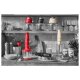 SILVERCREST® Stabmixer-Set »Retro 1973 SSMSR 600 A1« (Rot) - B-Ware sehr gut