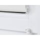 Lichtblick Duo-Rollo Klemmfix, ohne Bohren, verspannt, blickdicht, ab 45 x 150 cm (Weiß, 100 x 150 cm) - B-Ware sehr gut