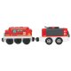 lupilu® Eisenbahn-Set Feuerwehr / Eisenbahn-Set Passagierzug / Eisenbahn-Set Farm, 36-teilig / 50-teilig / 49-teilig - B-Ware
