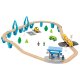 lupilu® Eisenbahn-Set Feuerwehr / Eisenbahn-Set Passagierzug / Eisenbahn-Set Farm, 36-teilig / 50-teilig / 49-teilig - B-Ware