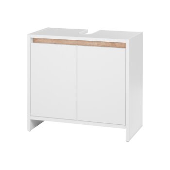 LIVARNO home Waschbeckenunterschrank »Oslo«, mit 2 Türen, weiß - B-Ware