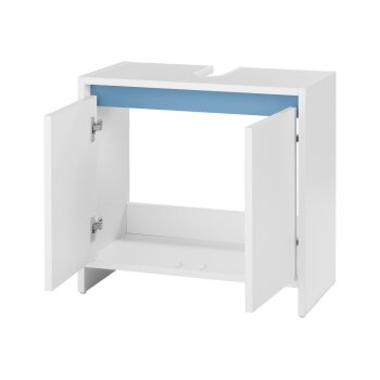 LIVARNO home Waschbeckenunterschrank »Oslo«, mit 2 Türen, weiß - B-Ware