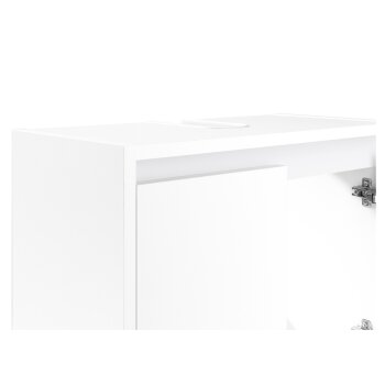 LIVARNO home Waschbeckenunterschrank »Oslo«, mit 2 Türen, weiß - B-Ware