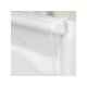 Lichtblick Duo Rollo Welle Klemmfix, ohne Bohren, ab 45 x 150 cm (Weiß, 90x220 cm) - B-Ware neuwertig