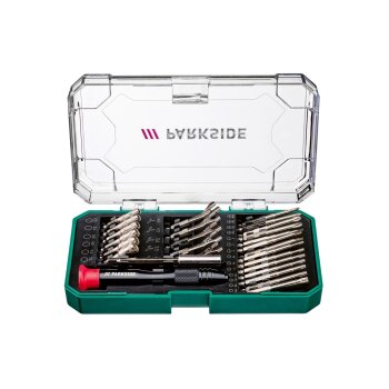 PARKSIDE® Smartphone-Reparatur-Set / Mini-Ratschenschraubendreher-Set / Präzisions-Stecknuss-und-Steckschlüssel-Set / Innensechska (Stecknuss- und Schlüssel-Set) - B-Ware sehr gut