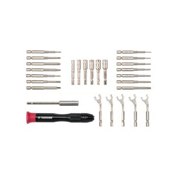 PARKSIDE® Smartphone-Reparatur-Set / Mini-Ratschenschraubendreher-Set / Präzisions-Stecknuss-und-Steckschlüssel-Set / Innensechska (Stecknuss- und Schlüssel-Set) - B-Ware sehr gut