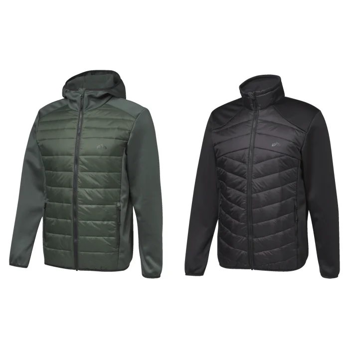 CRIVIT Herren Hybridjacke mit seitlichen...