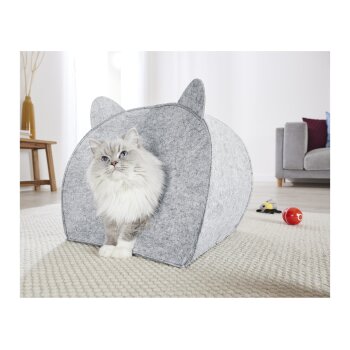 zoofari® Katzenhöhle, herausnehmbares Kissen,...