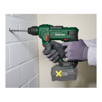 PARKSIDE® 20 V Akku-Bohrhammer »PABH 20-Li D4«, ohne Akku und Ladegerät - B-Ware