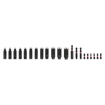 PARKSIDE PERFORMANCE® ¼ Zoll Schlagnuss-Set, für Elektro- und Handwerkzeuge - B-Ware