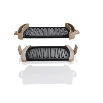 LIVARNO home Mikrowellen-Grillplatte, 2-teilig - B-Ware