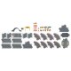 lupilu® Straßen-Set Stadt / Straßen-Set Rennstrecke, 35-teilig / 38-teilig (Rennstrecke) - B-Ware sehr gut