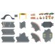 lupilu® Straßen-Set Stadt / Straßen-Set Rennstrecke, 35-teilig / 38-teilig (Rennstrecke) - B-Ware sehr gut