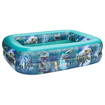 Jurassic World Family Pool, 2 Ringe, 200 x 150 x 50 cm -...